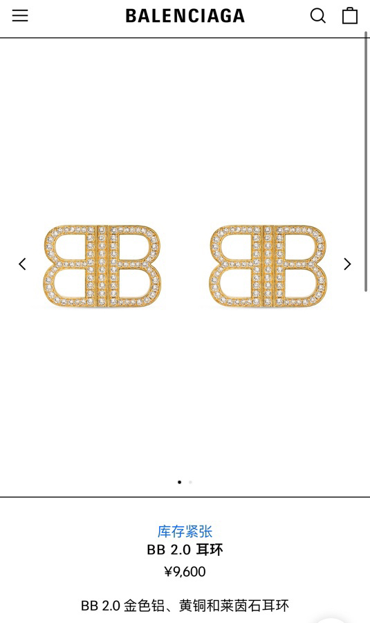 Balenciaga Earrings